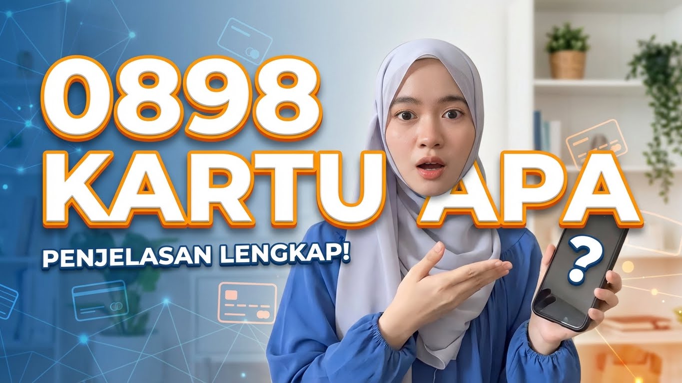 0898 Kartu Apa Sebenarnya? Cek Operator dan Jenis Kartunya