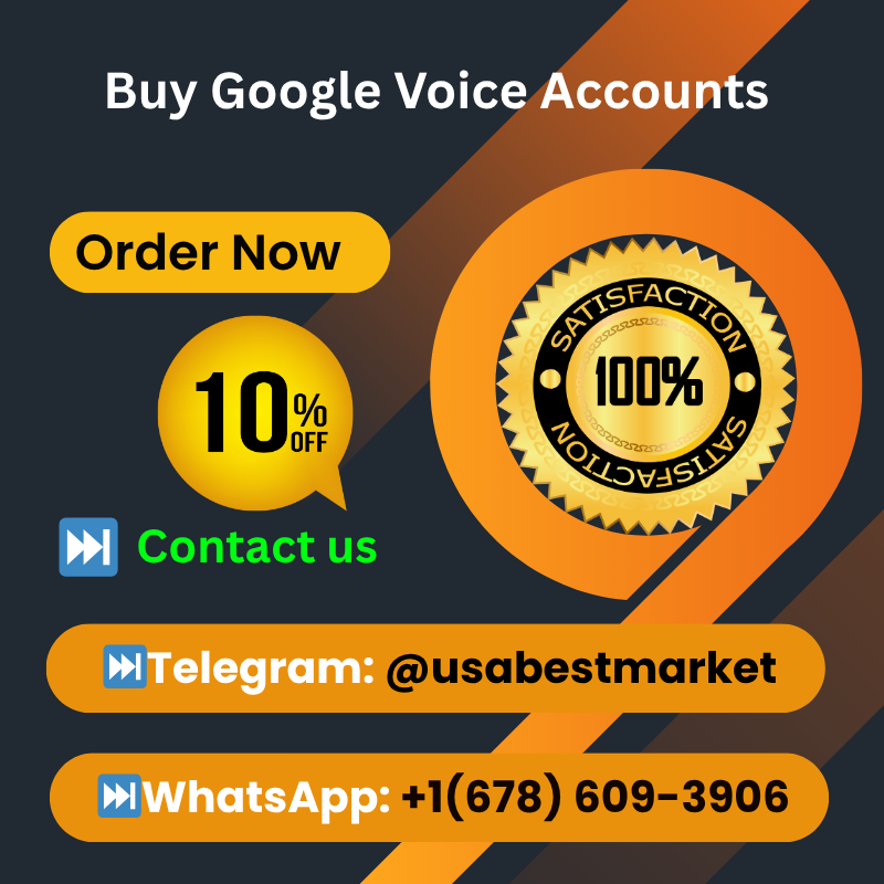 Buy Google Voice Account-100% Safe & Secure Service