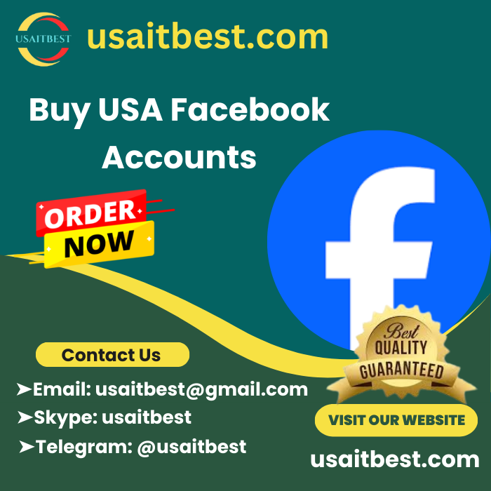 Get USA Facebook Accounts - 100% Safe and Real Accounts