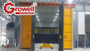 Vì sao hệ thống phun cát công nghiệp được ứng dụng rộng rãi?