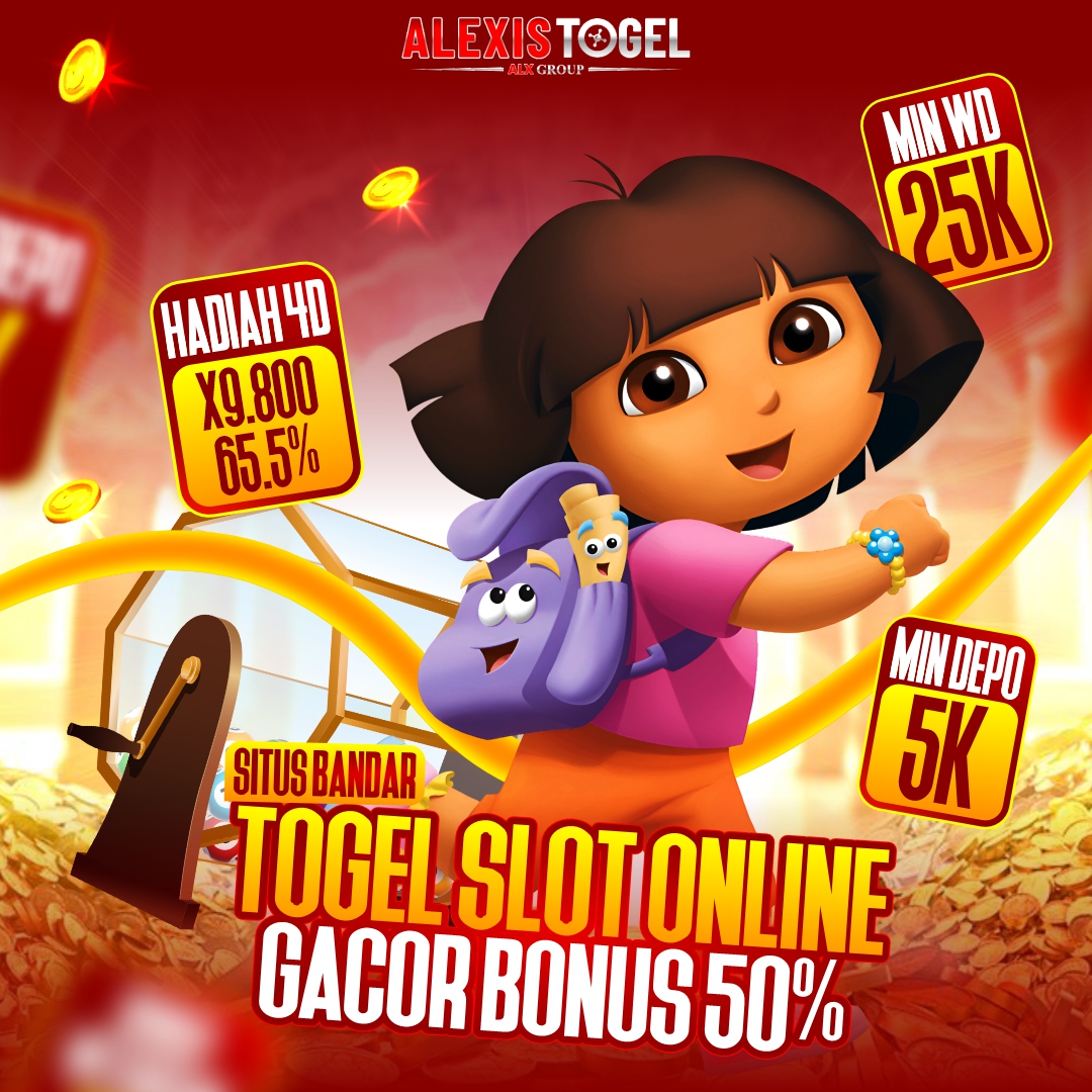 ALEXISTOGEL ⚡️ Situs Bandar Togel Slot Online Gacor Bonus New Member 50%