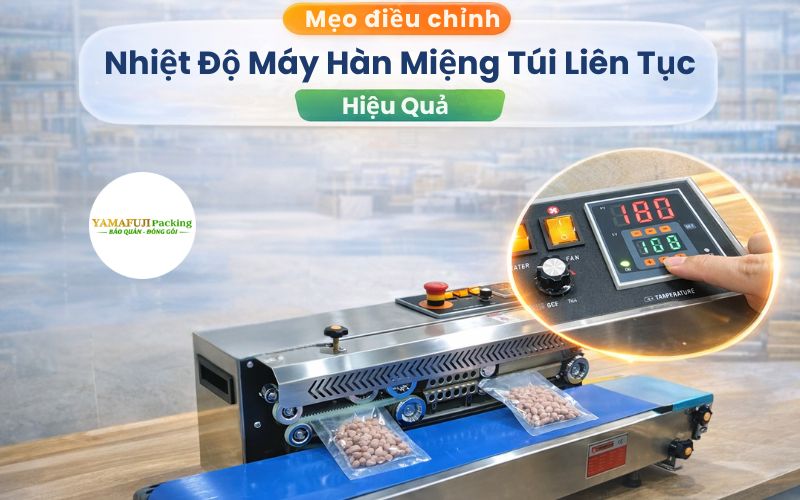 Mẹo điều chỉnh nhiệt độ máy hàn miệng túi liên tục hiệu...