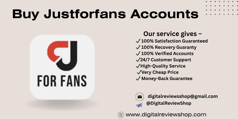Buy JustForFans Accounts - 100% Real, Cheap & Instant