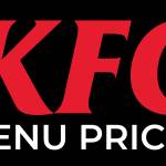 Kfc menu prices