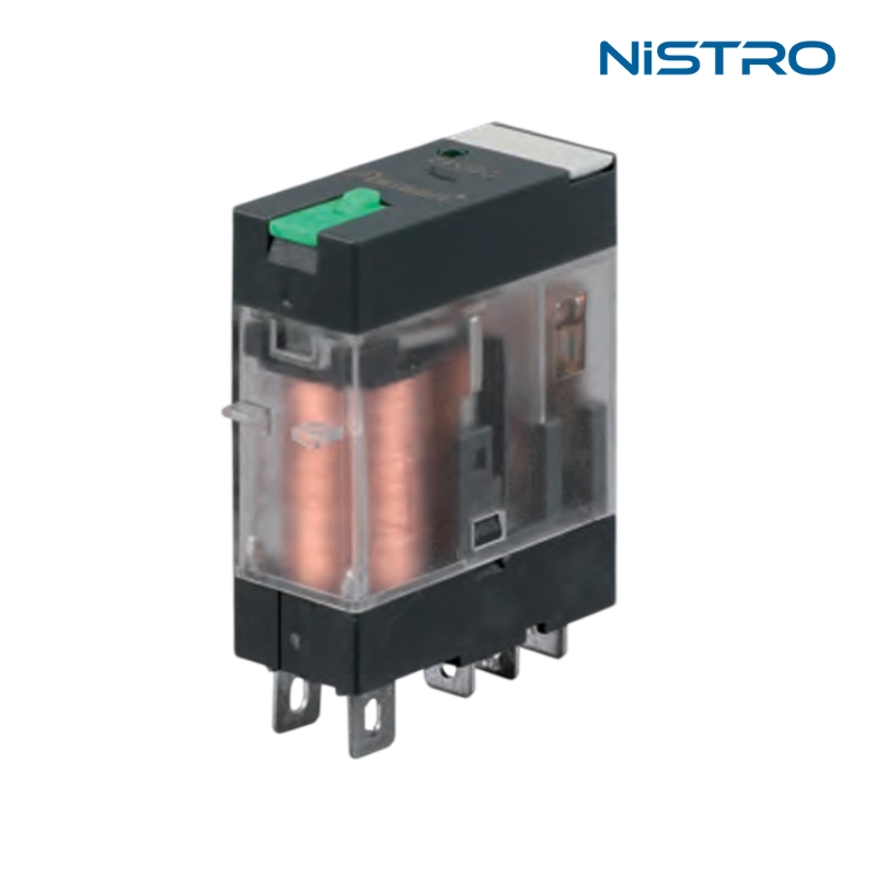 Rơ le trung gian N1S-D24 NiSTRO - Đèn LED - 12A - 24VDC