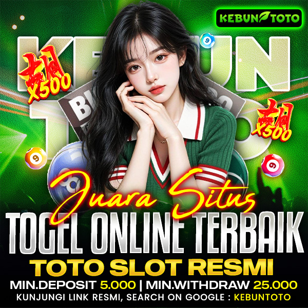 KEBUNTOTO ? Juara Situs Togel Online Terbaik & Toto Slot Resmi