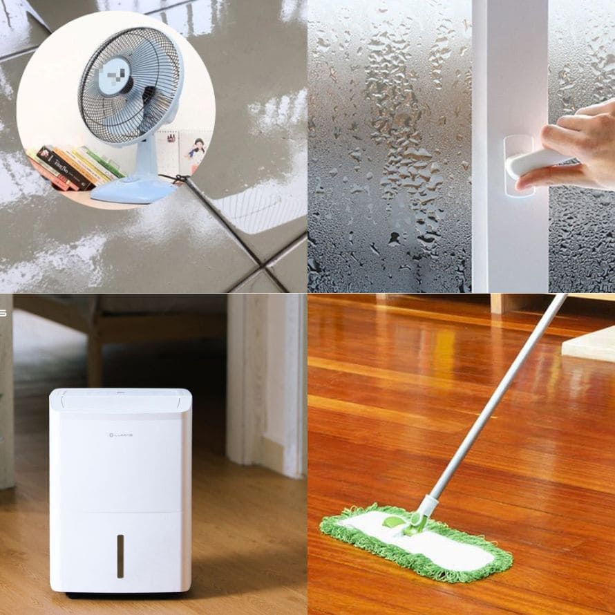 Những sai lầm thường mắc phải trong mùa nồm ẩm và khắc phục