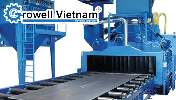 Vận hành máy phun bi tự động: Những sai lầm cần tránh