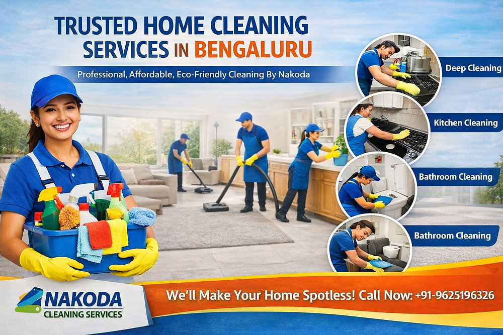 Professional Cleaning Services in Bangalore – A Smarter Way to Keep Your Home Clean