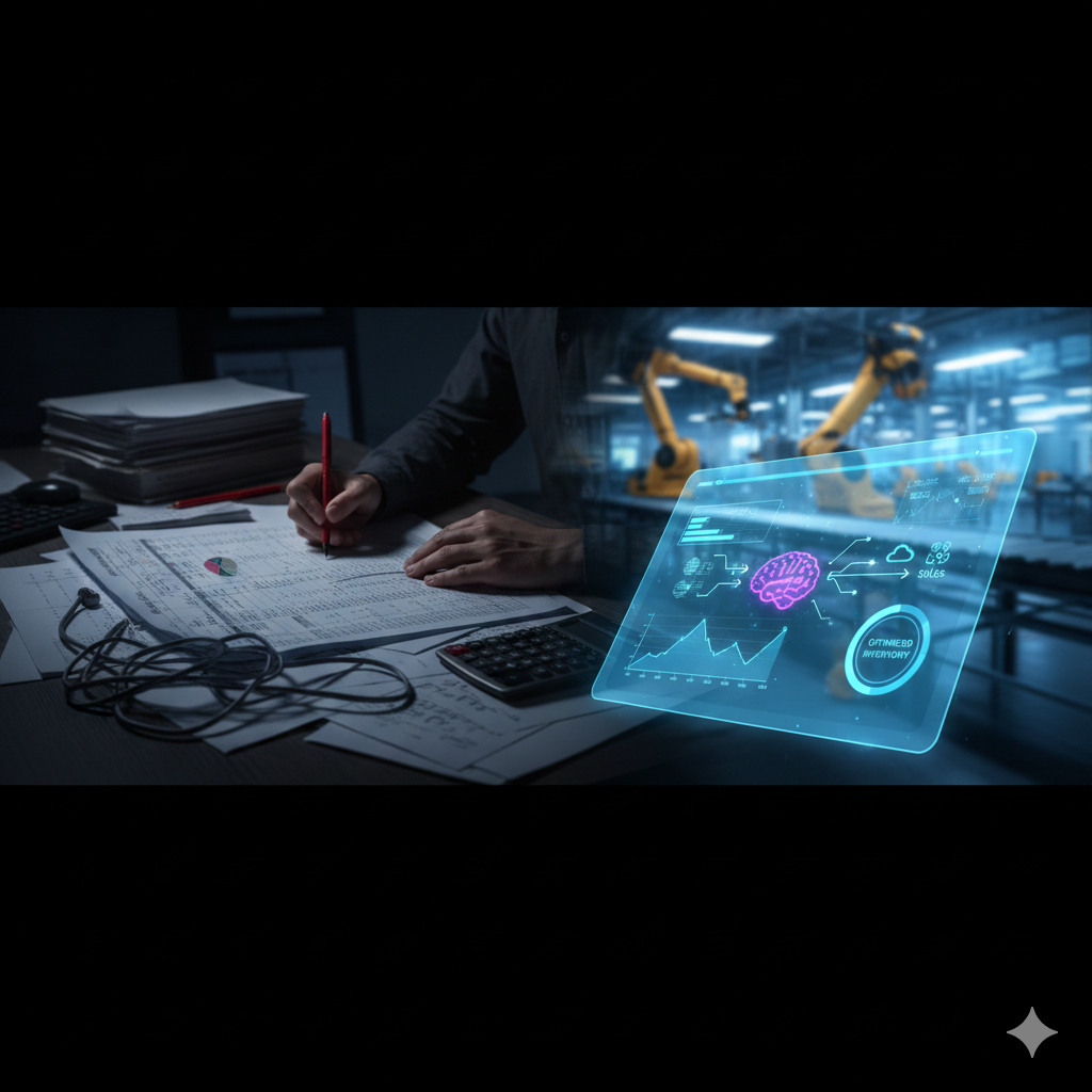 AI-Driven Inventory Forecasting for Manufacturers