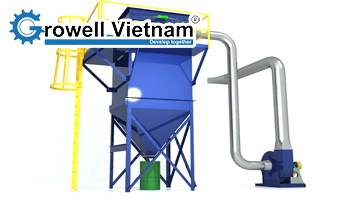 Hiệu suất của phương pháp Cyclone xử lý bụi đạt bao nhiêu?