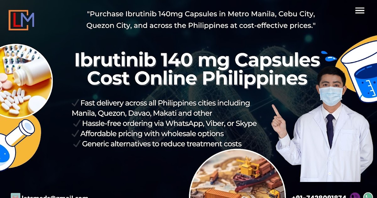 Ibrutinib Capsules Online in Philippines at Wholesale Price