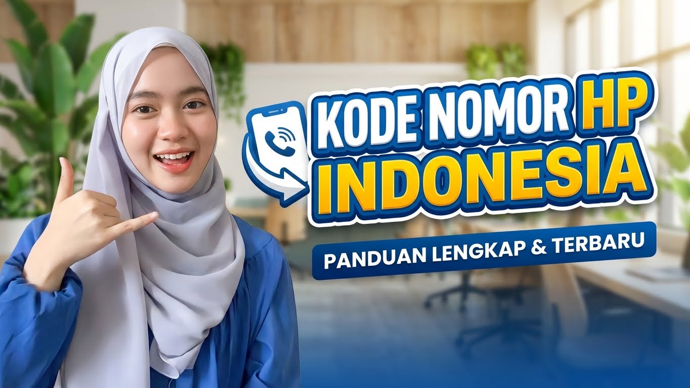 Kode Nomor HP Indonesia, Berapa? Cek Disini Daftarnya.