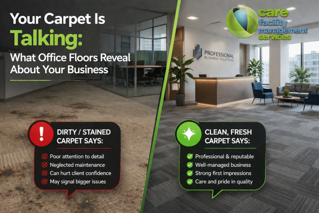 Your Carpet Is Talking: What Office Floors Reveal About Your Business - Official Primebiome