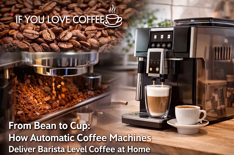 From Bean to Cup: How Automatic Coffee Machines Deliver Barista Level Coffee at Home - Posts Content