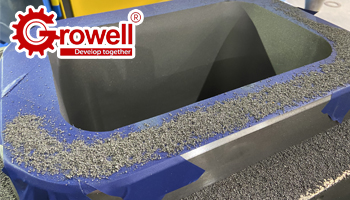 Tìm hiểu cát phun làm sạch khuôn trong sản xuất công nghiệp