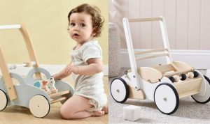 Xe tập đi bằng gỗ có tốt không? Kinh nghiệm chọn xe tập đi an toàn cho bé – Chăm sóc trẻ em