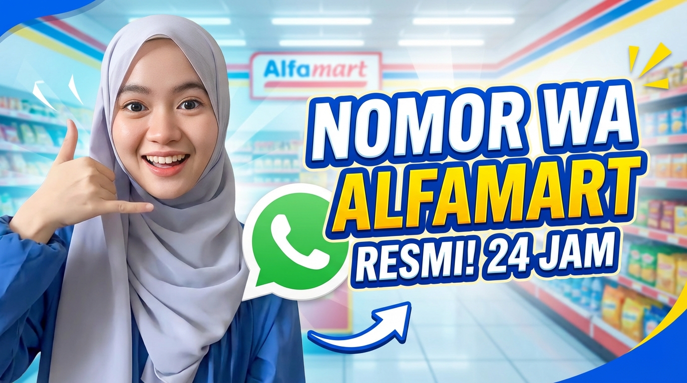 Nomor WA Alfamart (Resmi) Terdekat, Chat Kesini Aja!