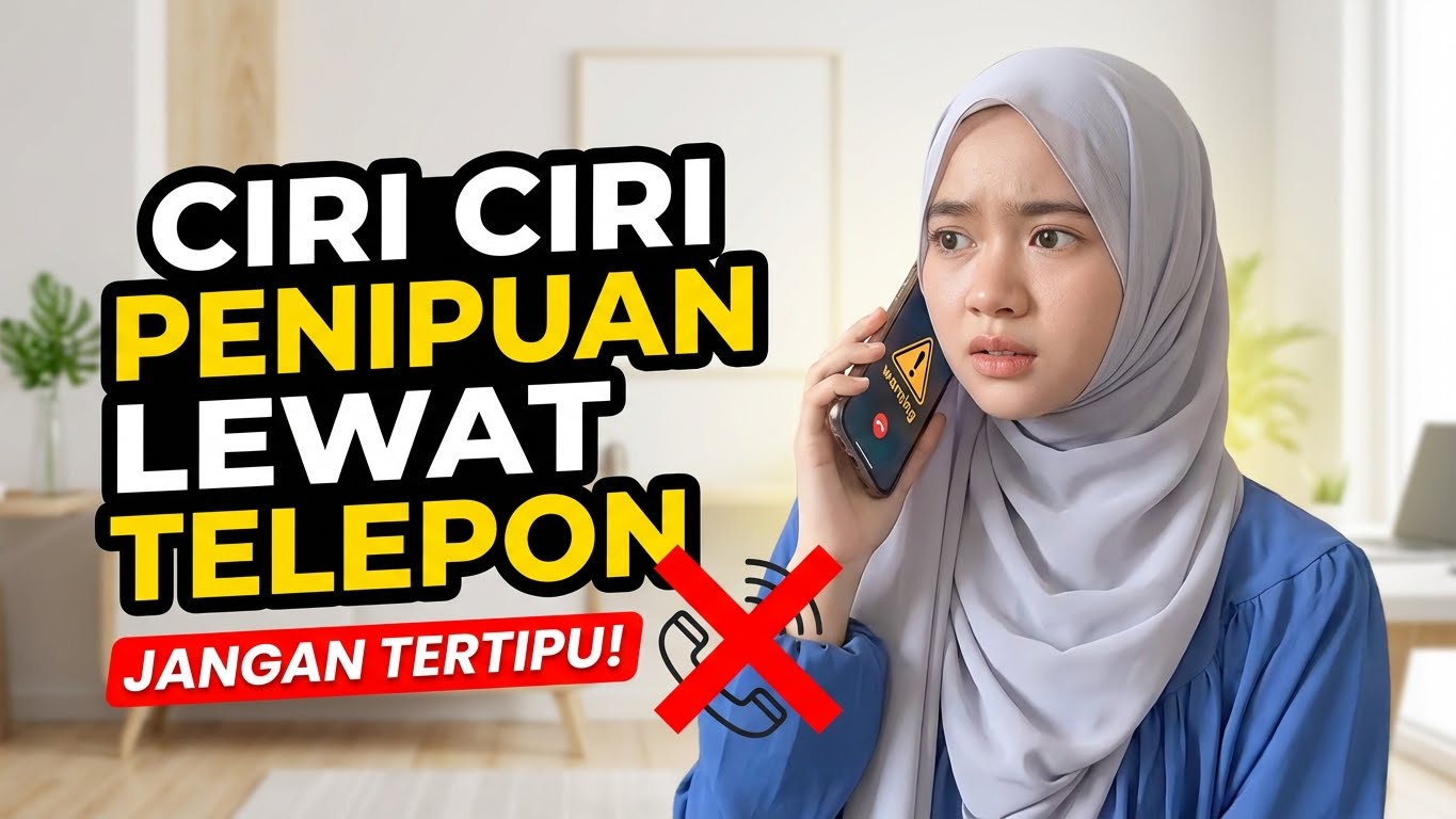 Ciri Ciri Penipuan Lewat Telepon, Ada 12. Hati-hati & Waspada!