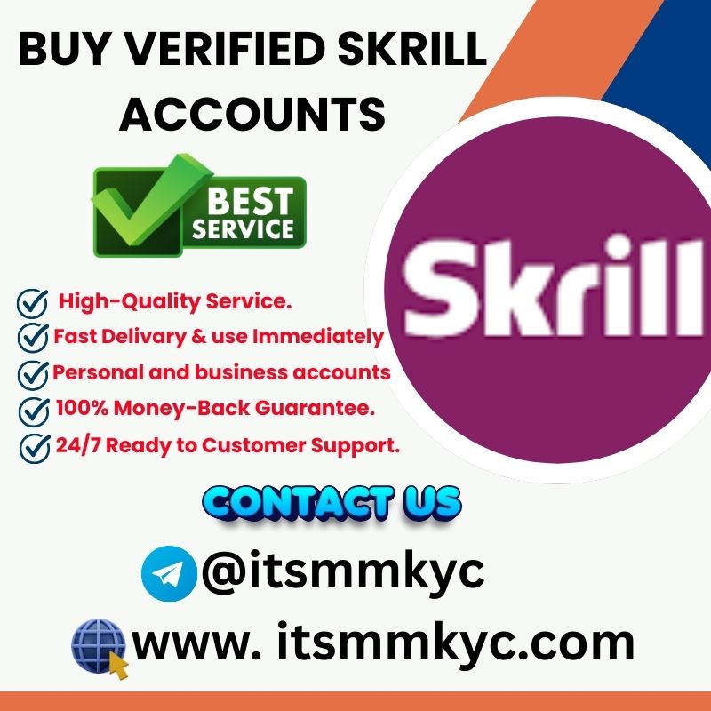 Reliable Verified Skrill Accounts - Secure & Fully Functional