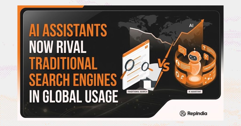 AI Assistants Now Rival Traditional Search Engines in Global Usage