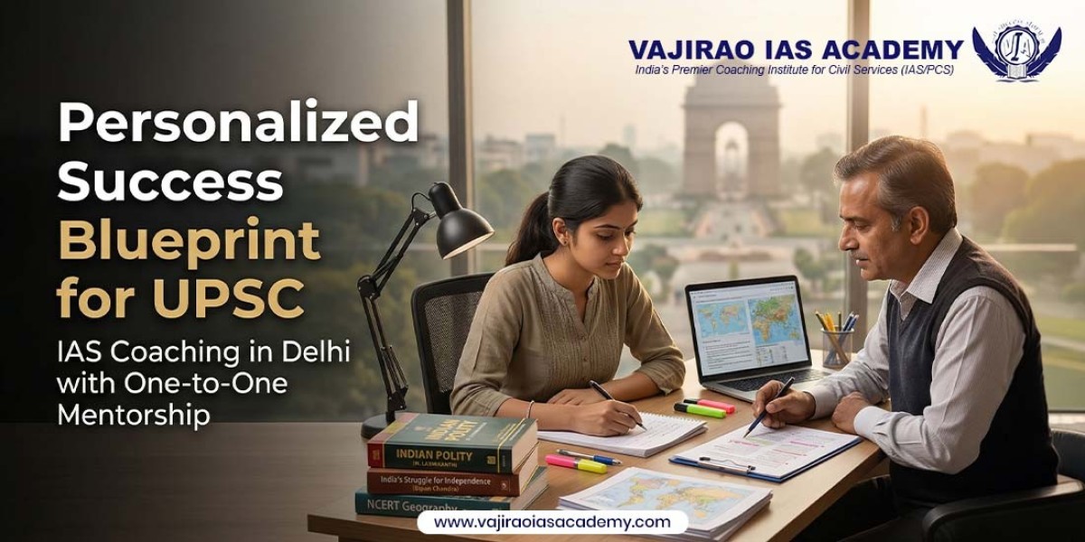 Personalized Success Blueprint: IAS Coaching in Delhi with One-to-One Mentorship