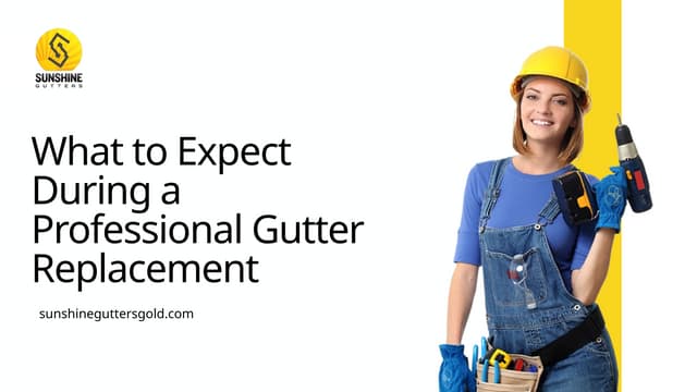 What to Expect During a Professional Gutter Replacement | PPTX