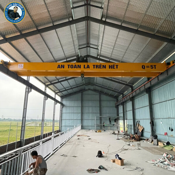 Cầu Trục Dầm Đôi 5 Tấn