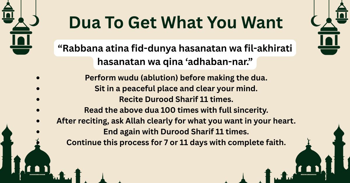 Dua To Get What You Want – Faith Dua