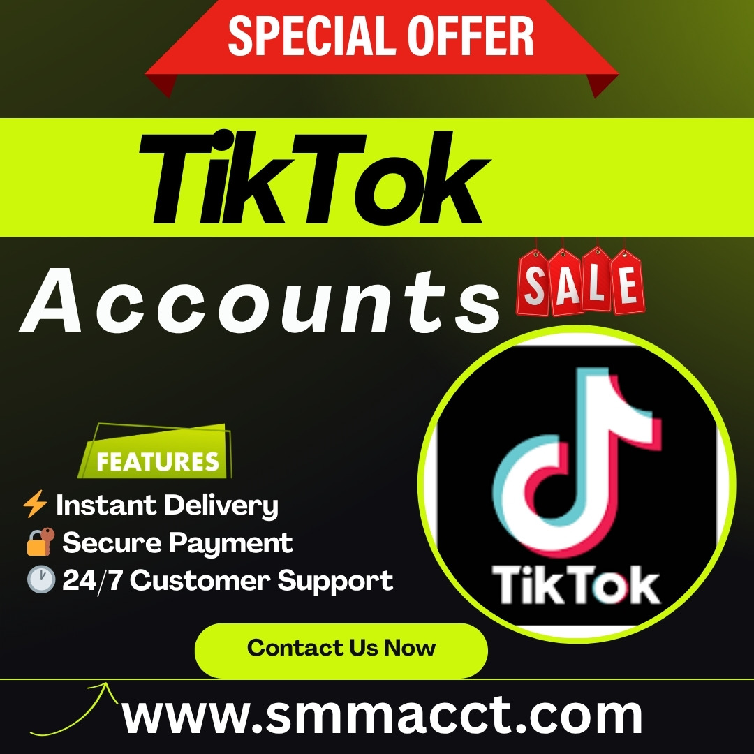 Buy TikTok Accounts - Aged & Verified Profiles for Sale