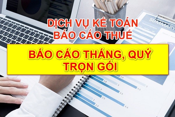 Dịch vụ kế toán trọn gói, báo cáo thuế giá rẻ chỉ từ 499.000đ/tháng