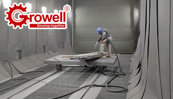 Ứng dụng phòng phun cát công nghiệp trong kết cấu thép