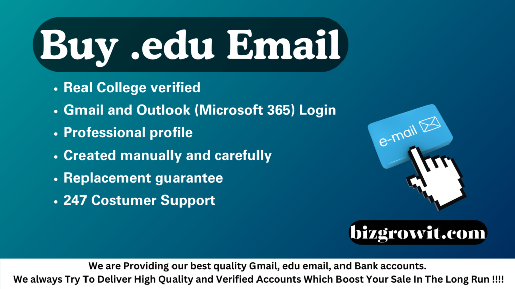 Buy EDU Emails for Discounts | 100% safe BizGrowit