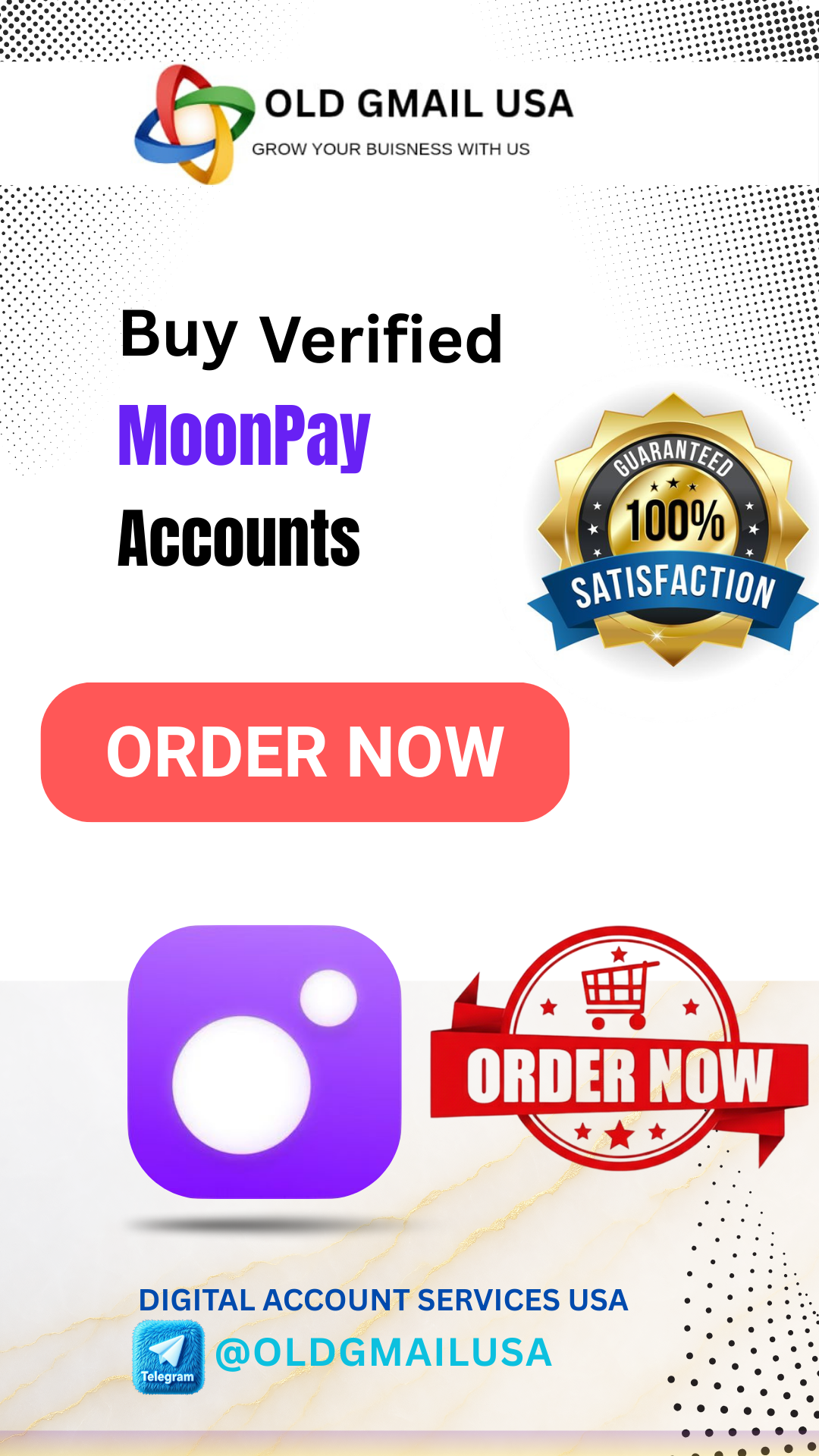 Buy Verified Moonpay Accounts - Skip the Verification...