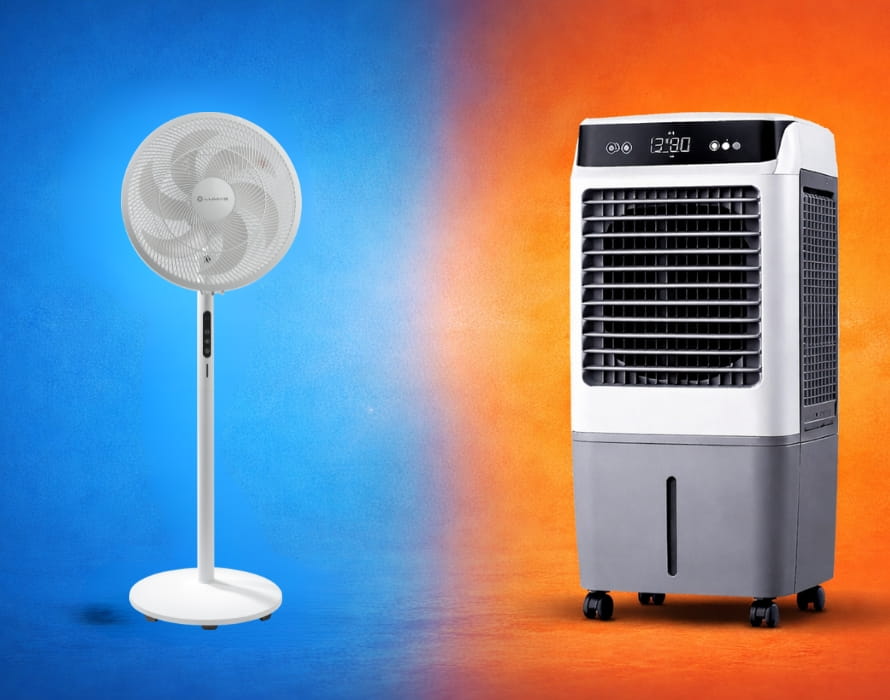 Nên mua quạt cây hay quạt điều hòa?