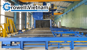 Kinh nghiệm mua máy phun bi xử lý bề mặt kim loại phù hợp