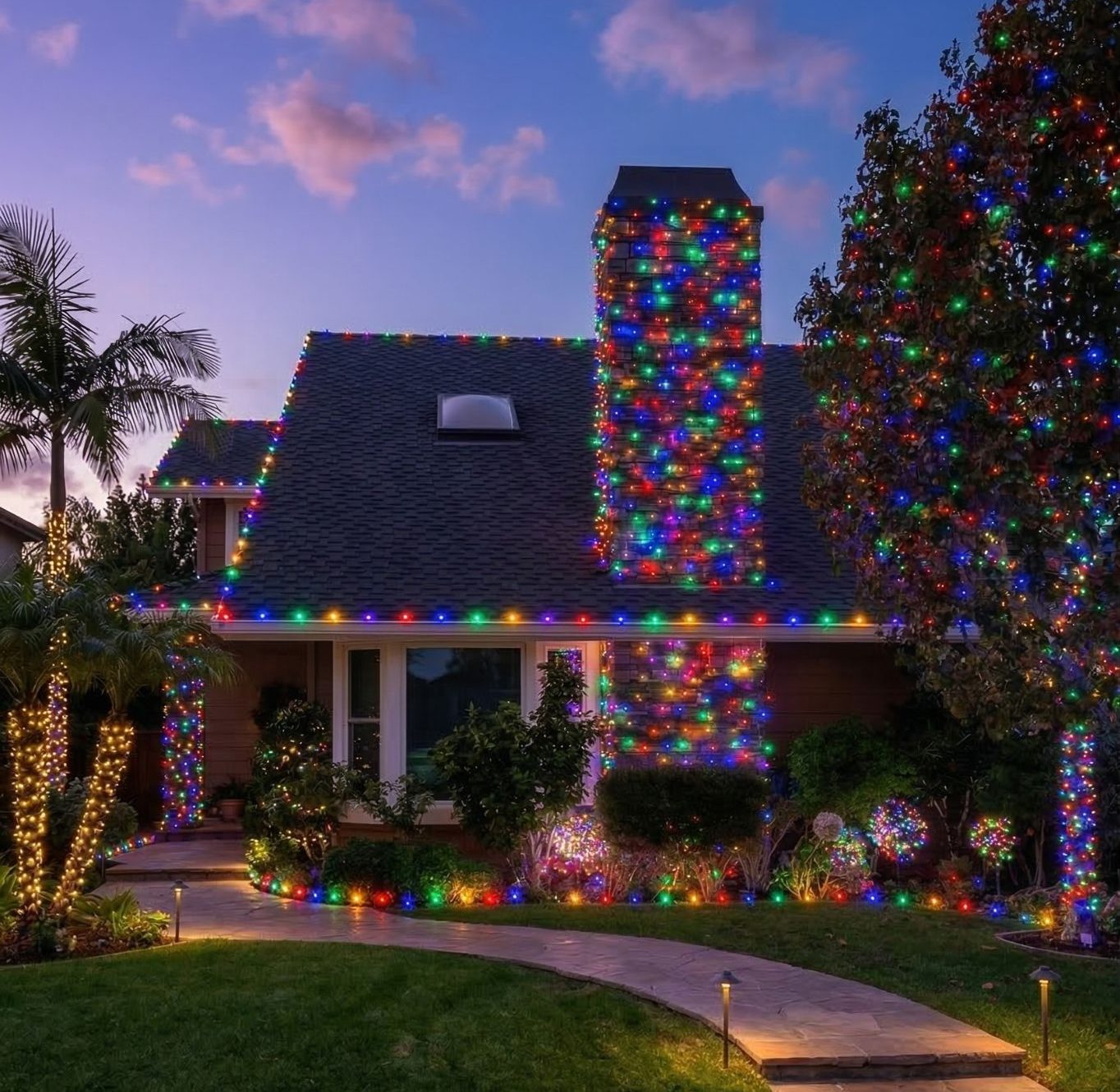 Professional Christmas Lighting Services – Custom Installation Experts