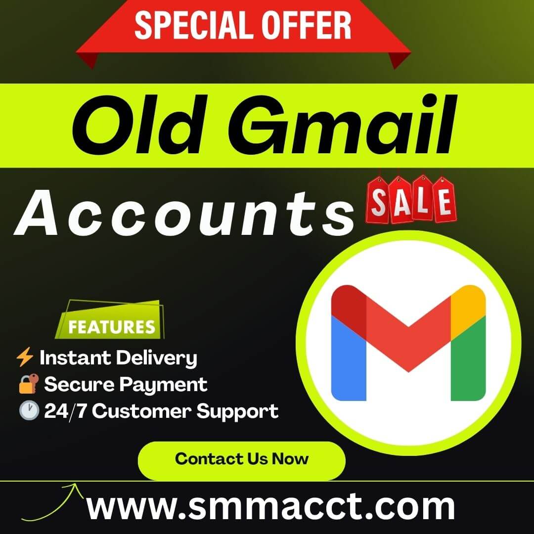 Buy Old Gmail Accounts - Aged PVA Gmail for Ecommerce