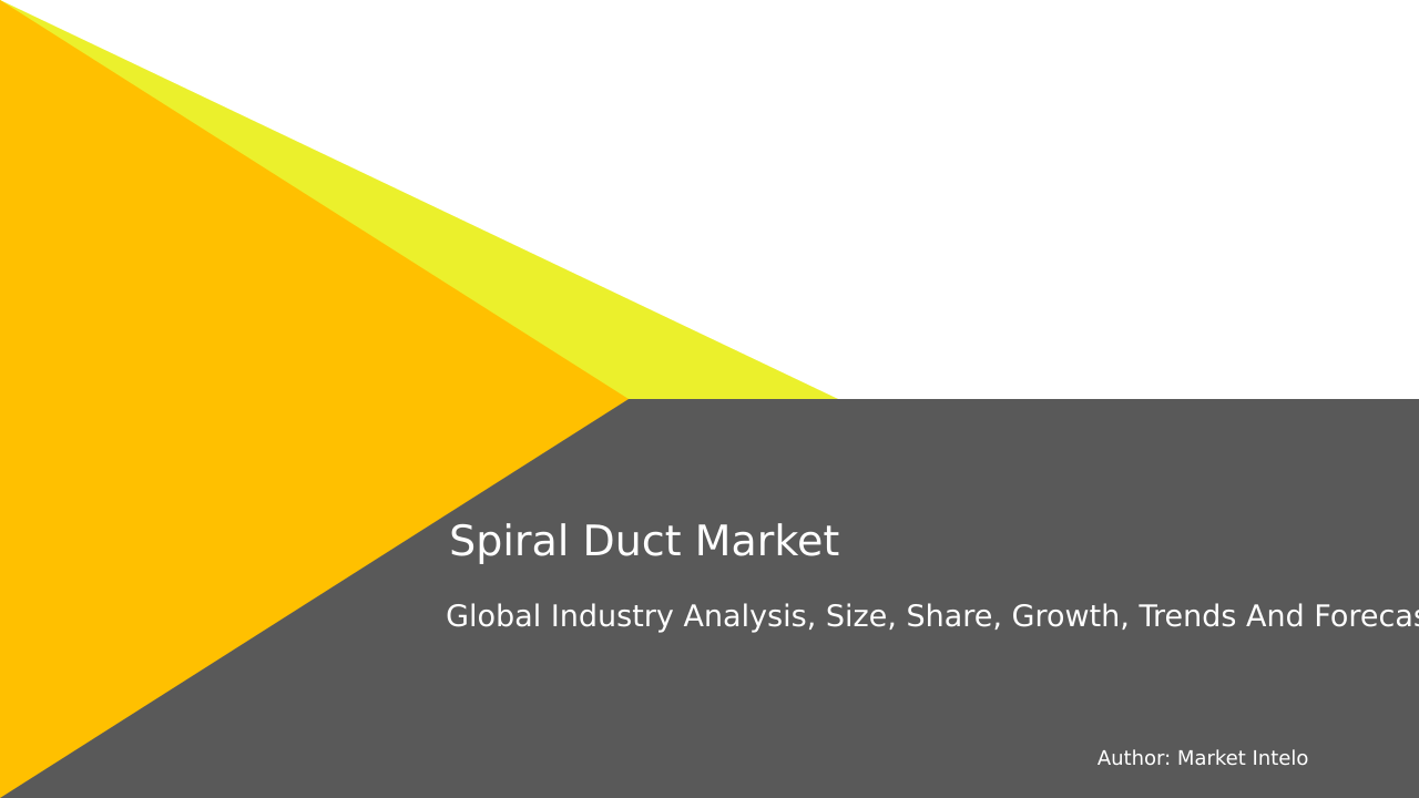 Spiral Duct Market Research Report 2033