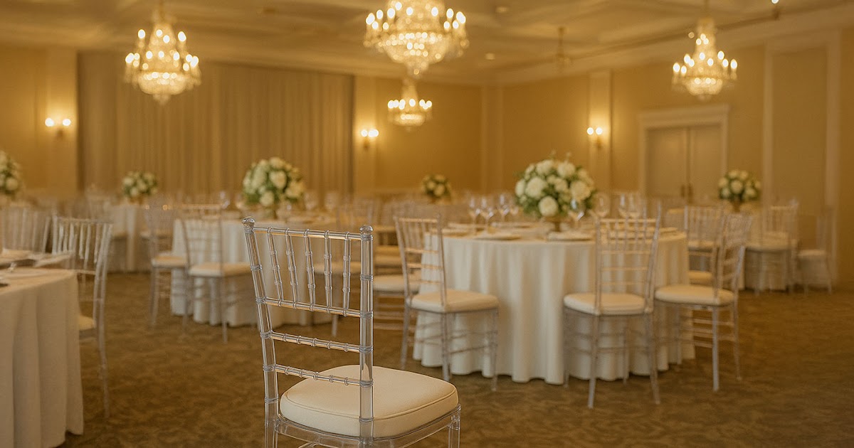 Elegant Wedding Chairs: The Silent Detail That Shapes Wedding Memories
