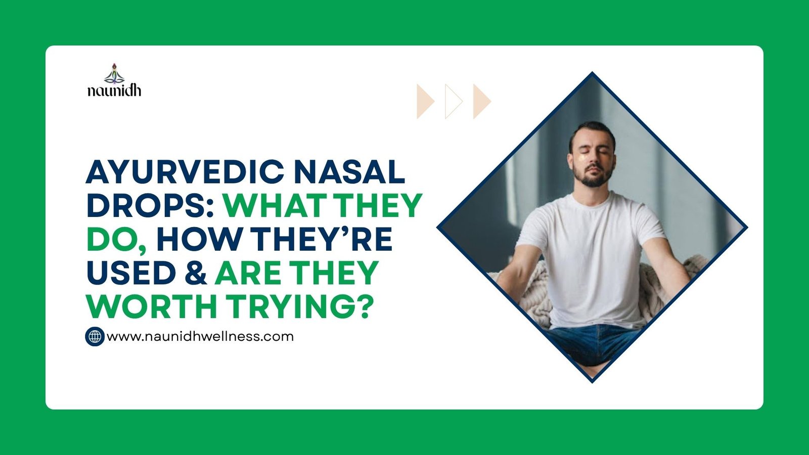 Ayurvedic Nasal Drops: Benefits, Uses & Worth Trying!!