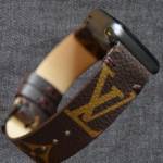 Upcycled LV Apple Watch Band
