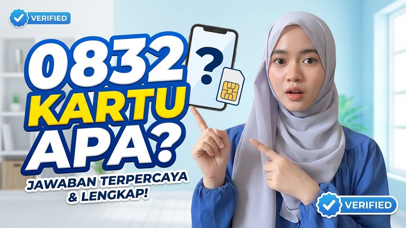 0832 Kartu Apa? Ini Jawaban yang Jarang Diketahui