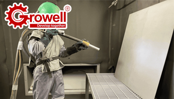 Phun cát xử lý bề mặt thép trước khi sơn chống ăn mòn