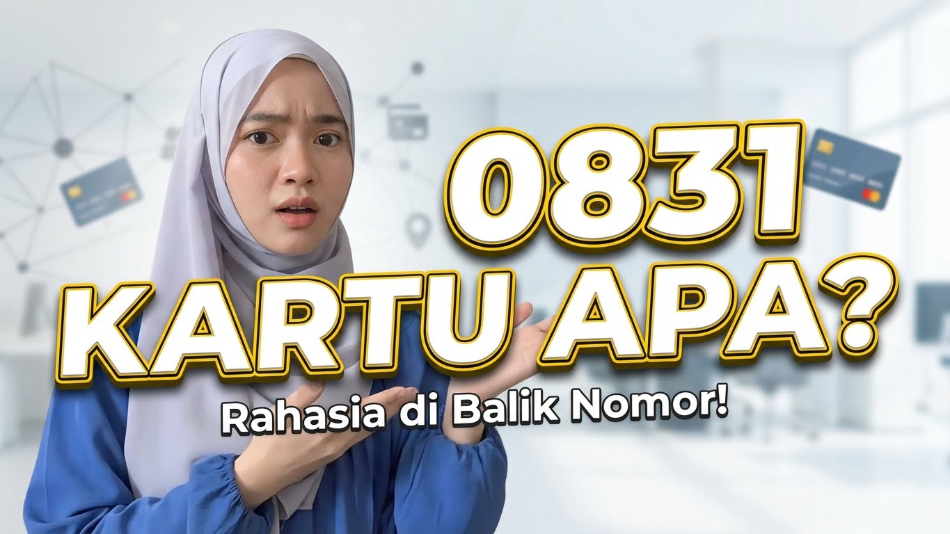 0831 Kartu Apa di Indonesia? Ini Operator Aslinya