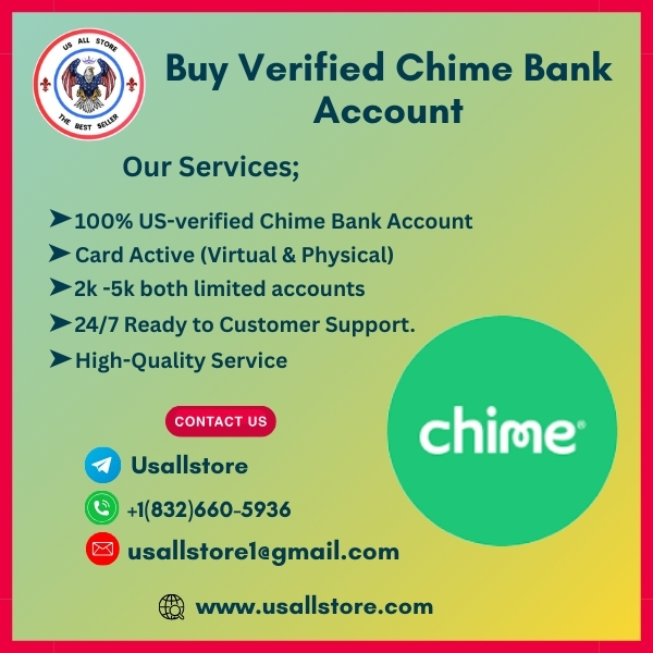 Buy Verified Chime Bank Accounts - 100% Safe & Fast Delivery