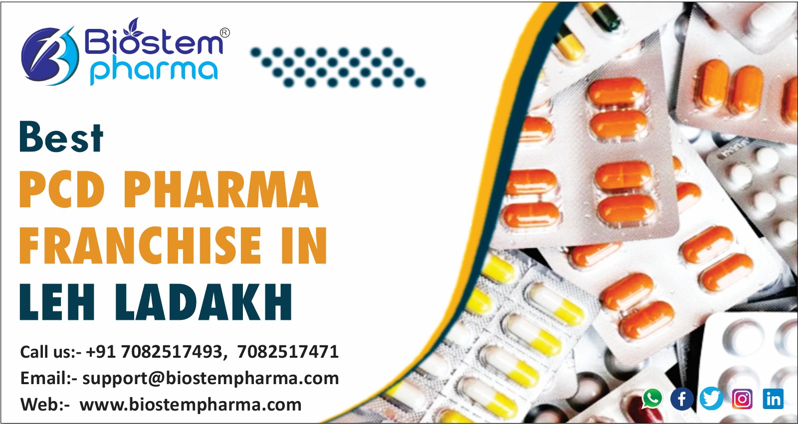 PCD Pharma Franchise in Leh Ladakh | Biostem Pharma