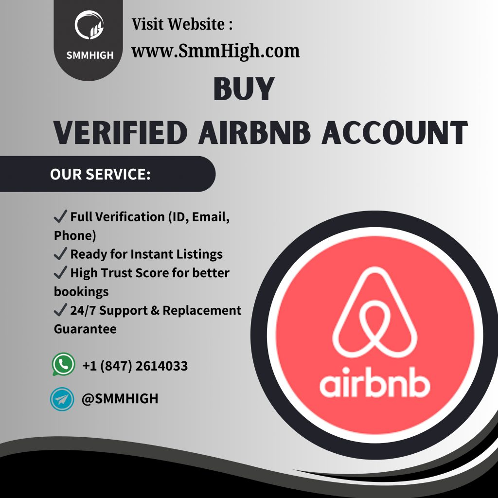Buy Verified Airbnb Account - SMM High