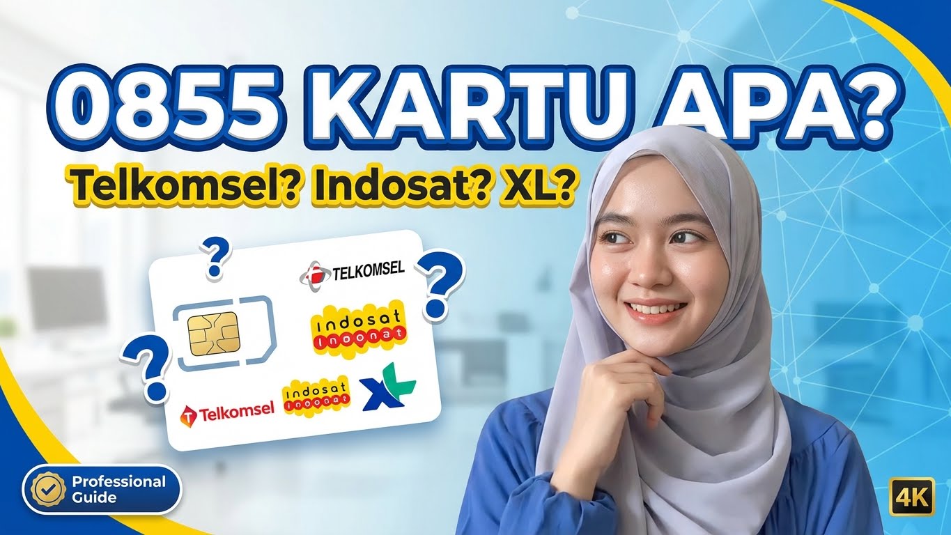 0855 Kartu Apa? Ini Provider, Daerah, dan Penjelasan Lengkapnya