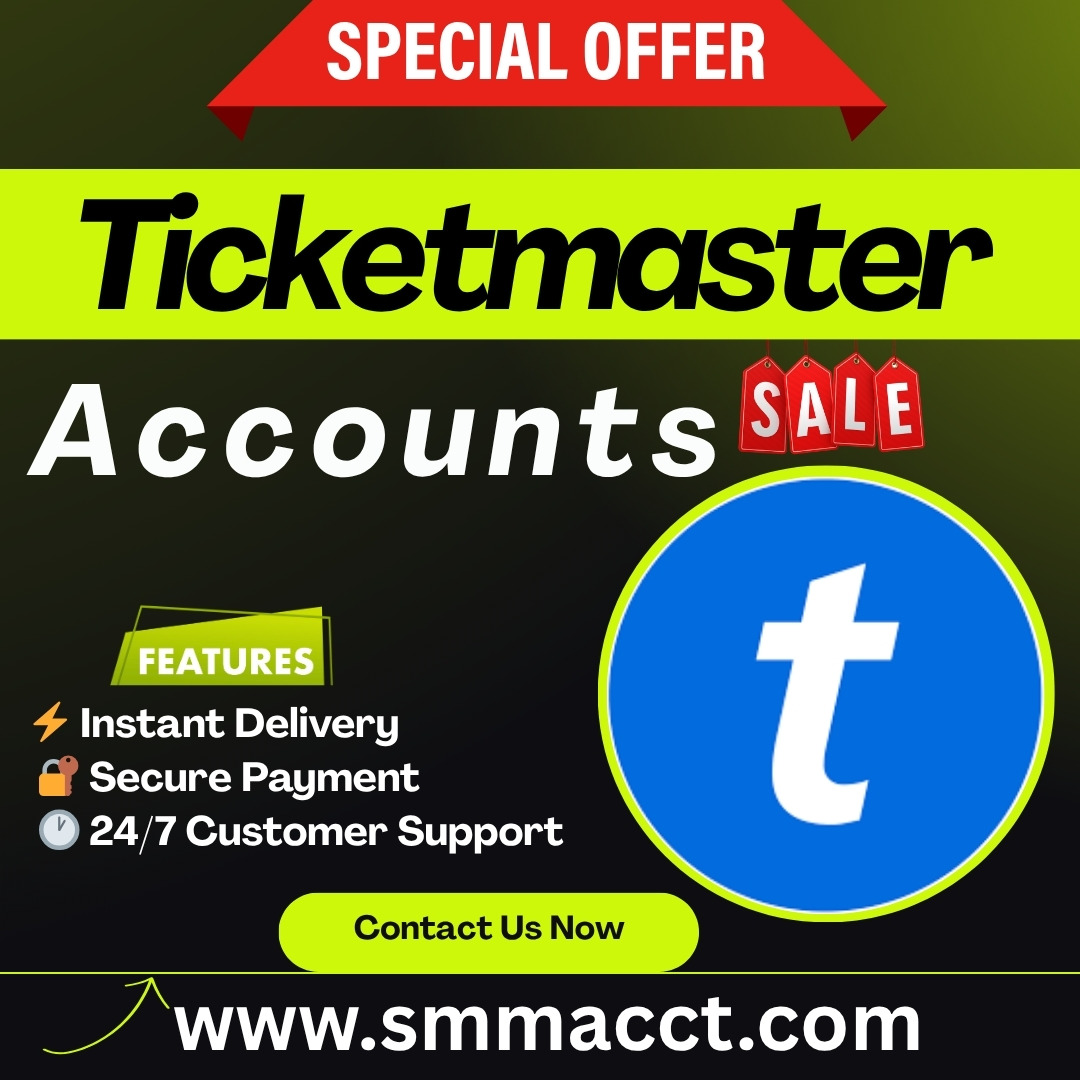 Buy Ticketmaster Accounts - Instant PVA Delivery